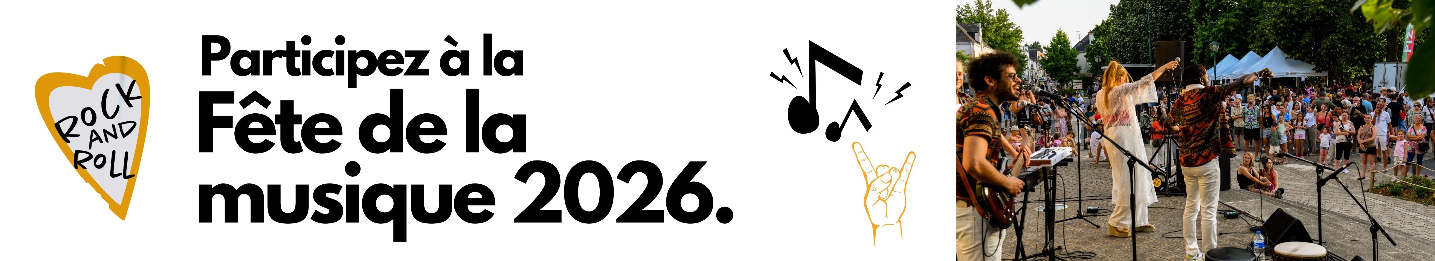 FÊTE DE LA MUSIQUE : APPEL À CANDIDATURE