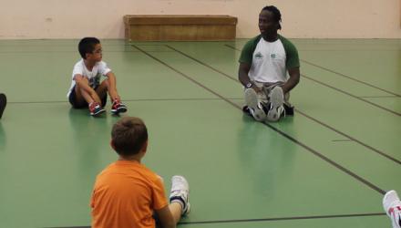 enfants à l'école du sport