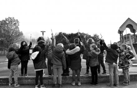 Enfants à l'accueil de loisirs